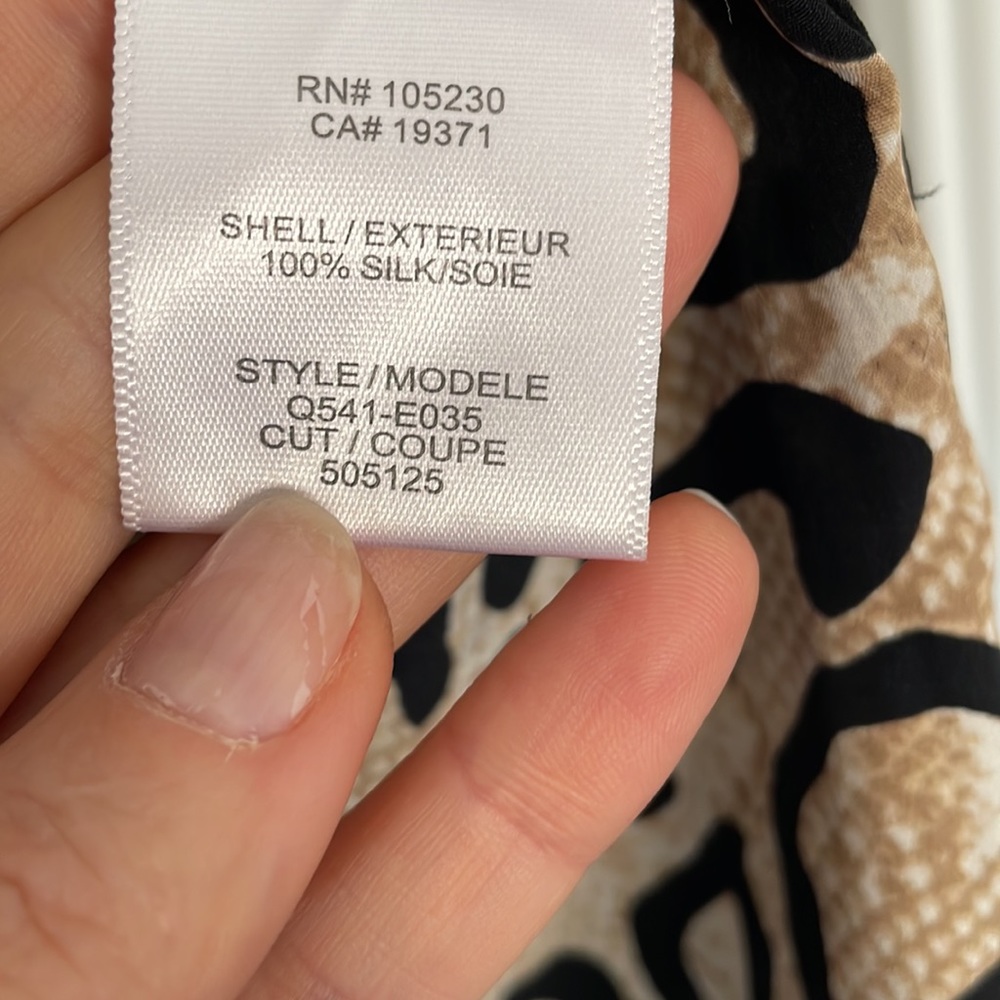 Equipment Button-Down Silk Blouse - image 7